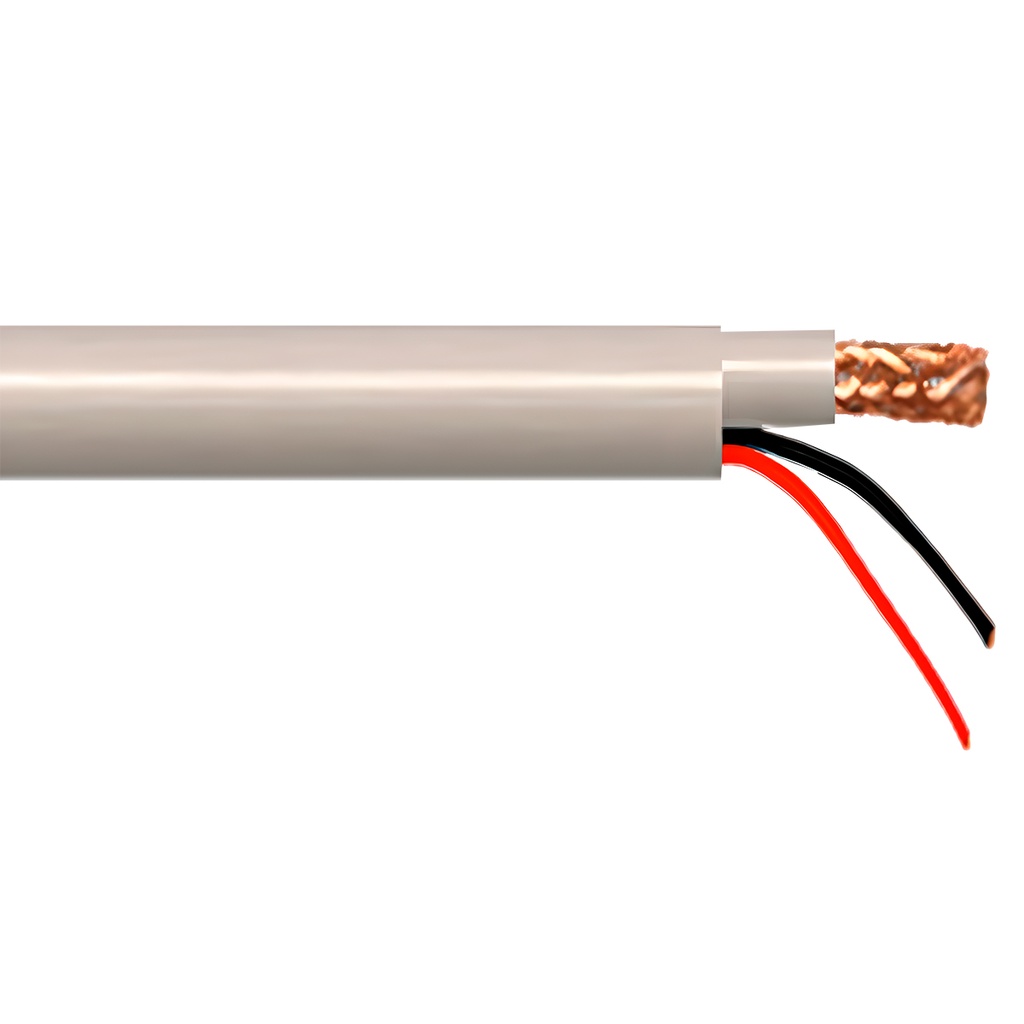 Cable Coaxial RG59 con 18AWG cable de energia 100m