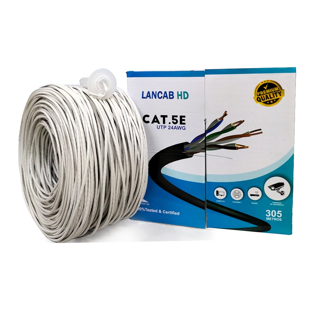 Bobina de Cable Cat5E Interior