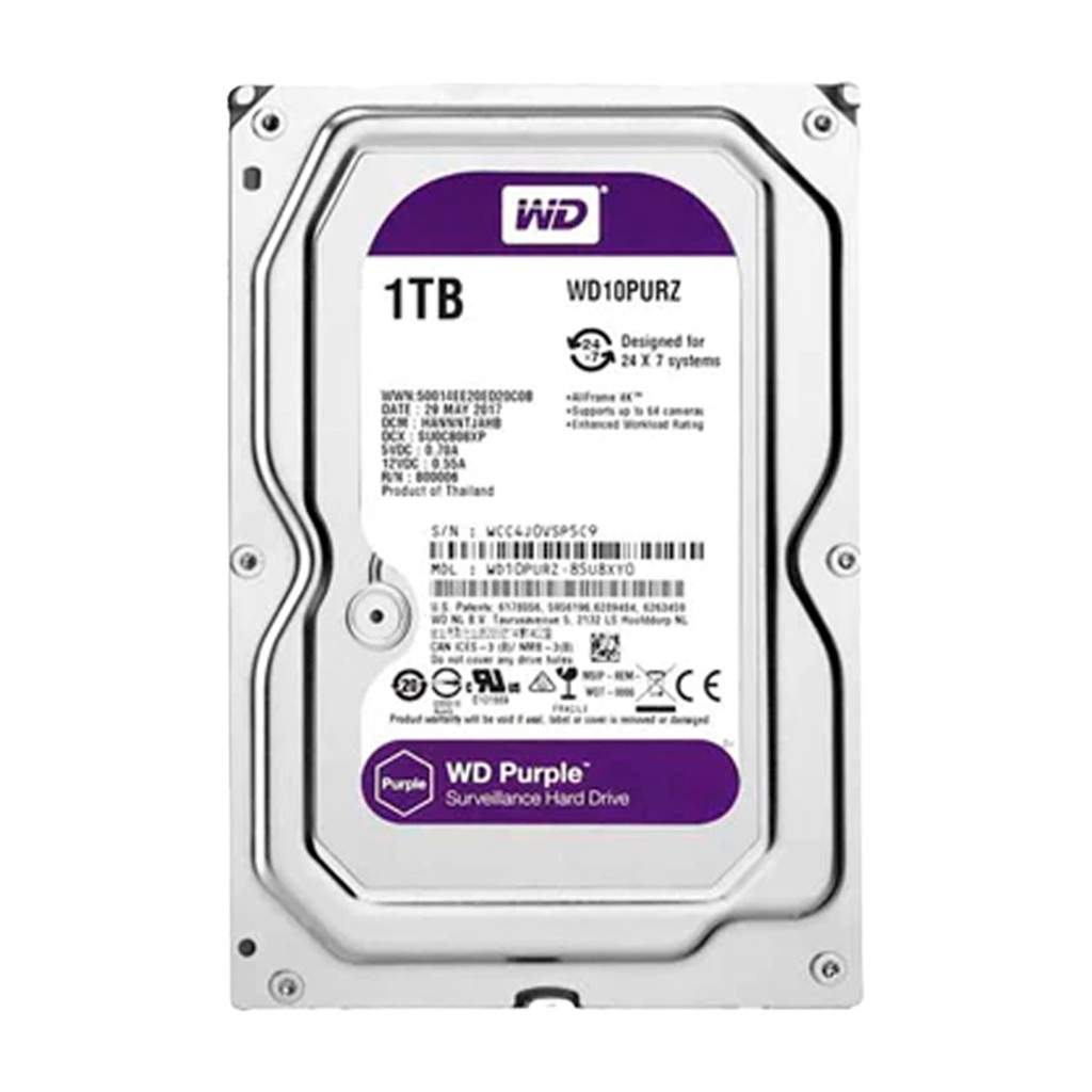 [WD10PURZ-85U8XY0] DISCO DURO 1TB WD MORADO