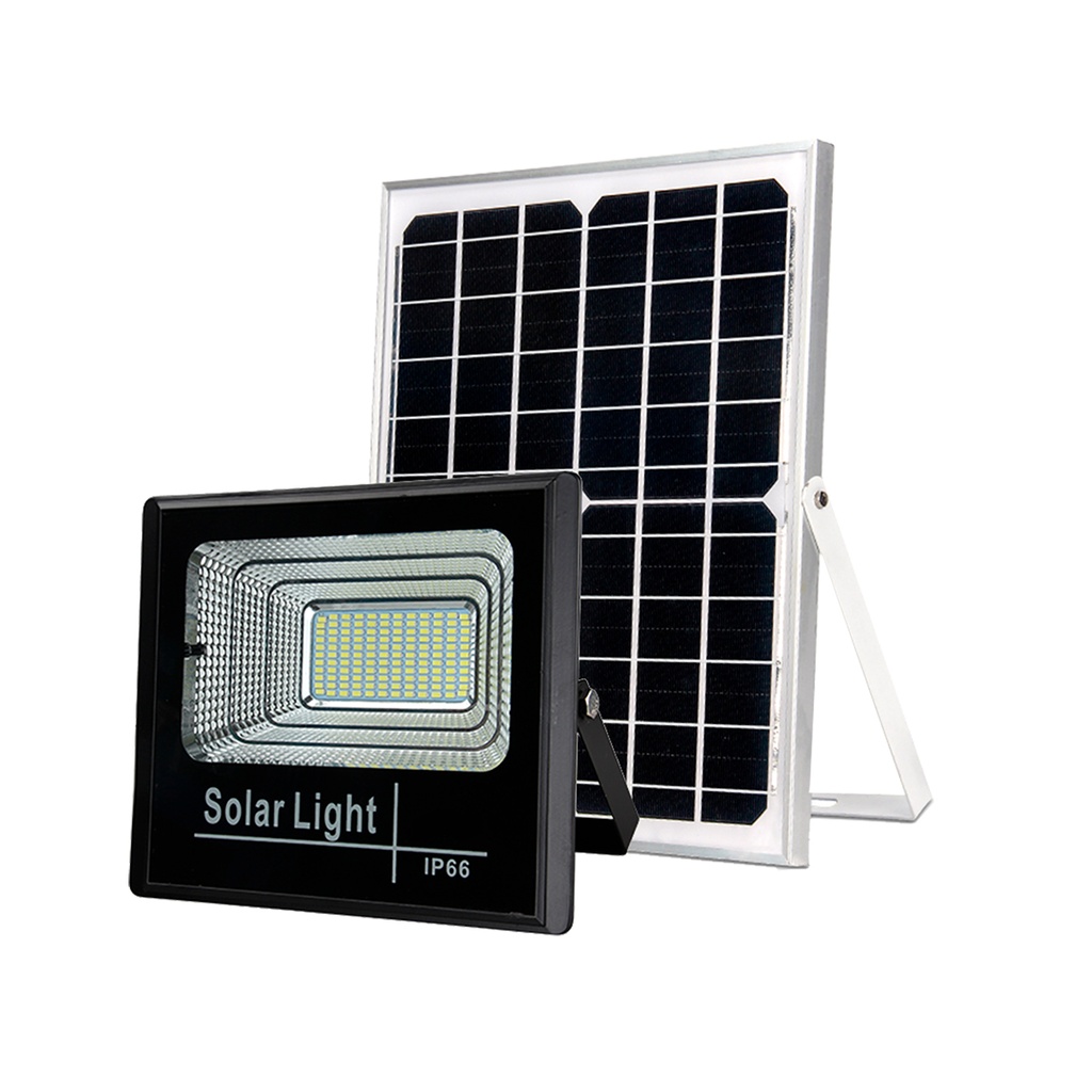 REFLECTOR CON PANEL SOLAR 100W