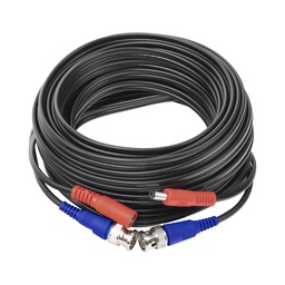 [VP-BD38-30M] Cable Armado BNC video y DC energia 30m