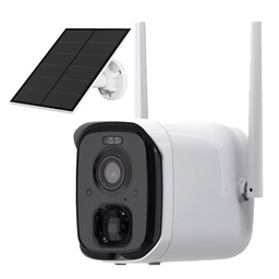 [P4A-S] Camara Wifi Bala Inalámbrica de Batería con Panel solar 3MPX Longse