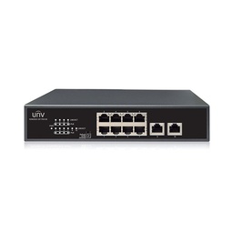 [NSW2010-10T-PoE-IN] Switch POE 8PoE+2GC 10/100 UNV